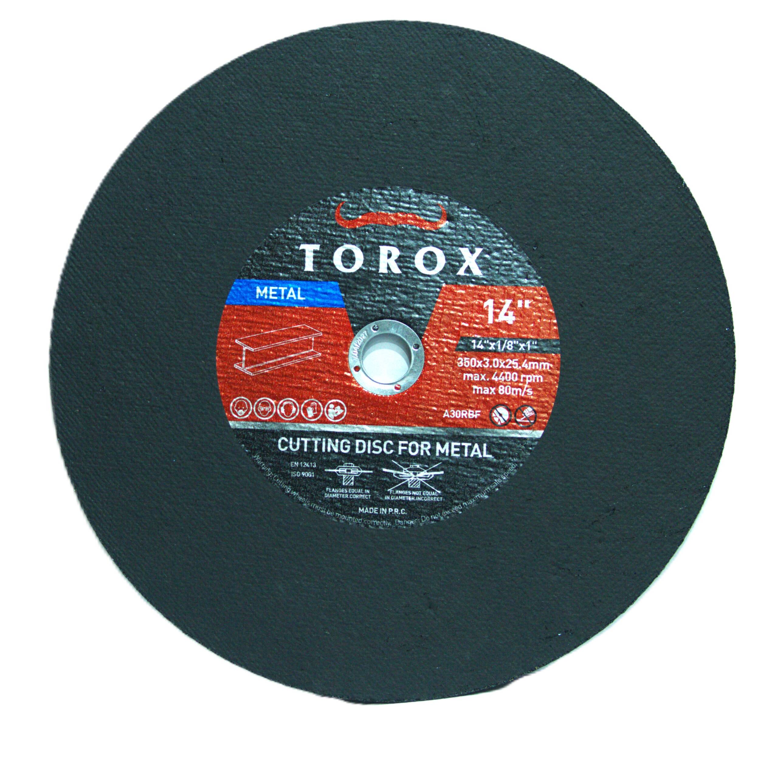TOROX CUTTING DISC 14'' X3 MM